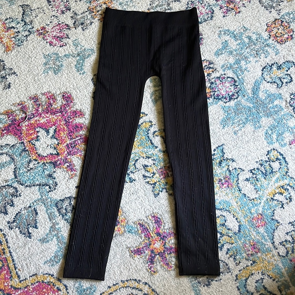 Black Sweater Leggings